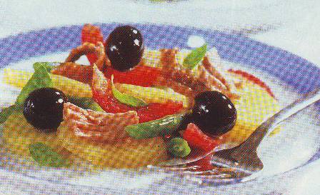 Ensalada de patata y hortalizas