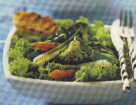 Ensalada tibia de verduras