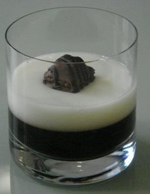 Gelatinas de café y leche