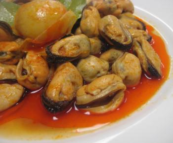 Mejillones al pimentón