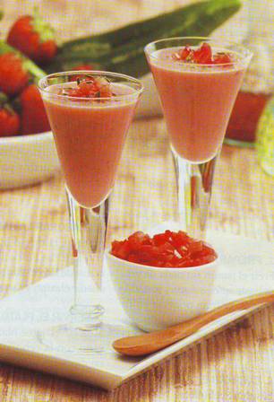 Gazpacho de fresones