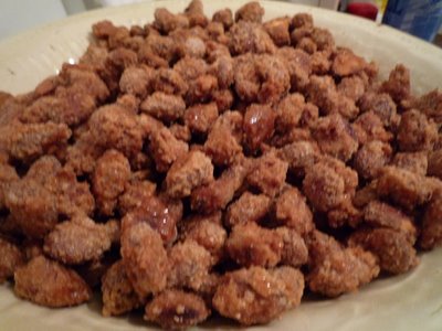 Almendras garrapiñadas