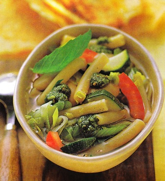 Minestrone de verduras