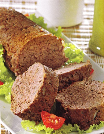 Pan de carne con avena