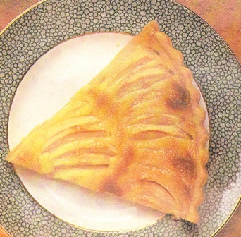Tarta crujiente de queso