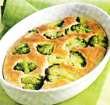 Clafoutis de bróculi