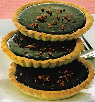 Tartaletas de chocolate a la pimienta