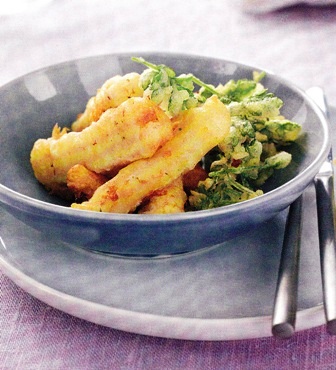 Tempura de bacalao a la cerveza