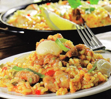 Paella huertana