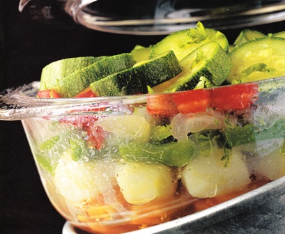 Verduras al vapor