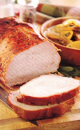 Carré con manzanas y salvia