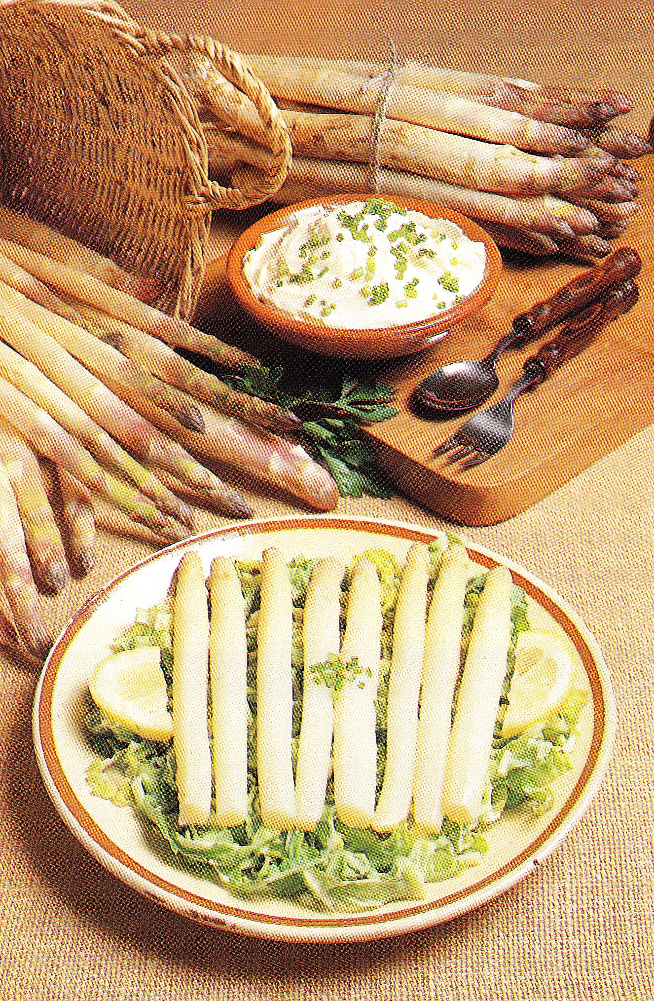 Ensalada de espárragos de Tudela