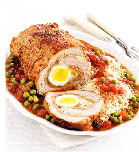 Redondo de ternera relleno