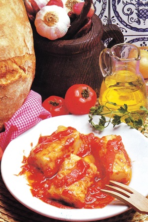 Receta vasca: Bacalao a la moda de Bakio