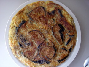 Cómo hacer una Tortilla de Berenjenas