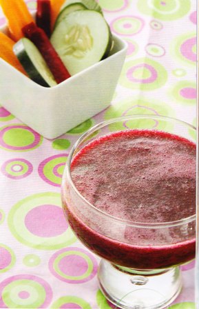 Bebidas energizantes: Kiwis, naranja y zarzamoras