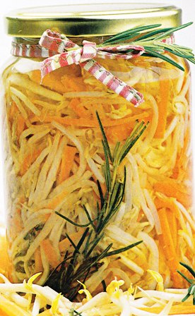 Conserva salada: brotes de soja en aceite