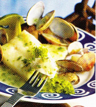 Bacalao con almejas