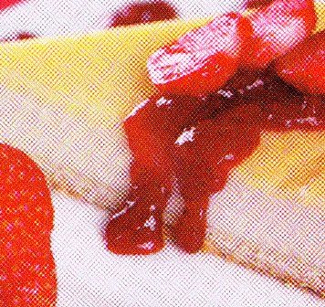 Torta de ricota y frutillas