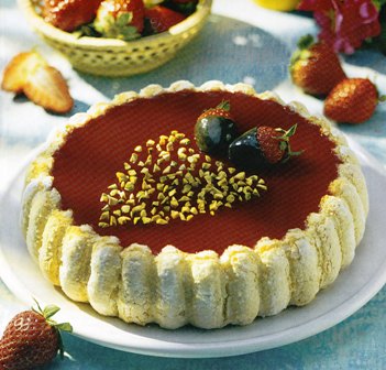 Charlota de fresas