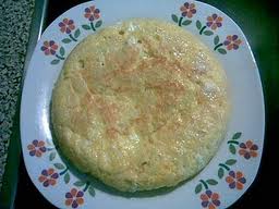 Tortilla de patatas al microondas