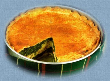 Espinacas como si fueran lasaña