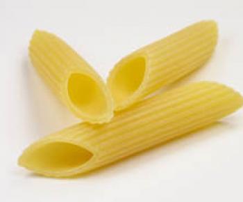 Macarrones en salsa de naranja