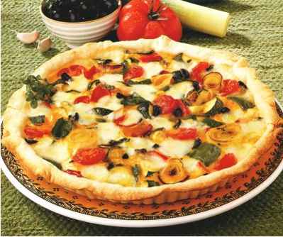 Tarta de verduras