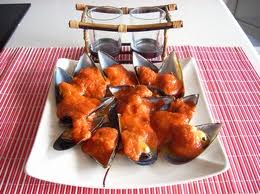 Mejillones con tomate