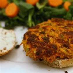 Hamburguesa de zanahorias