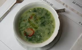 Caldo verde al estilo gomero