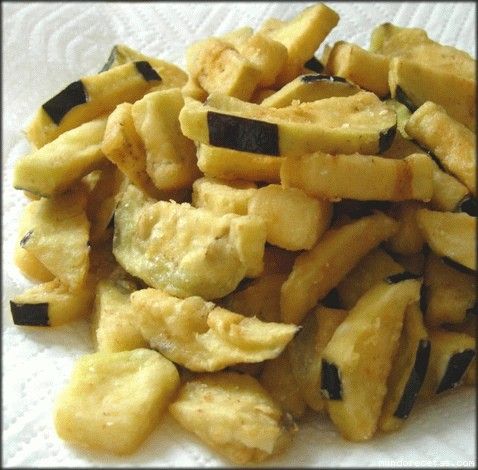 Crujientes de berenjena