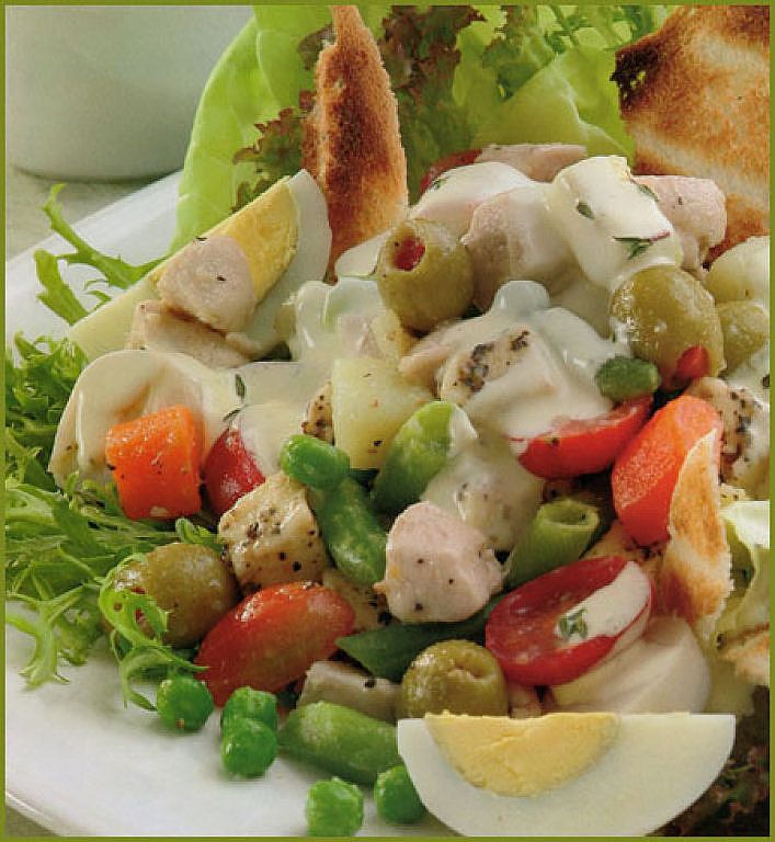 Salpicón de pechuga de pollo