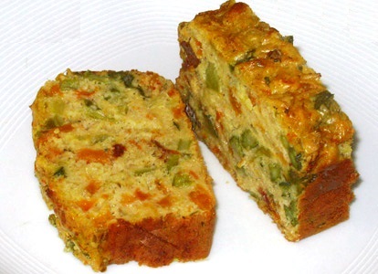Bizcocho de verduras