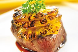 Redondo de ternera con piña